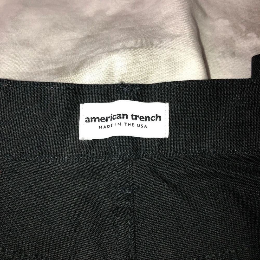 American Trench Black Slim Straight Jeans - Picture 2 of 5